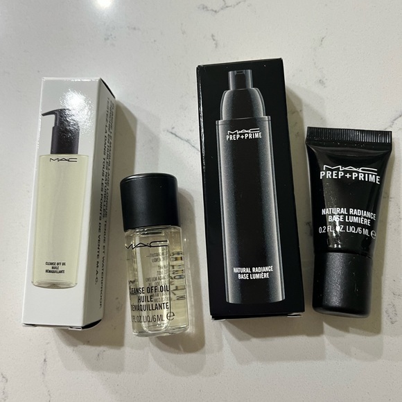 💎 2 x 28💎 MAC cosmetics cleanse off oil and pre+primer - Picture 1 of 4